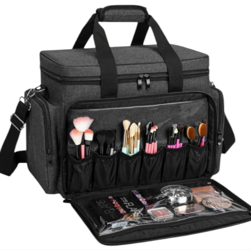 Bafaso Large Professional Cosmetic & Makeup Organizer Bag - Picture 9 of 10